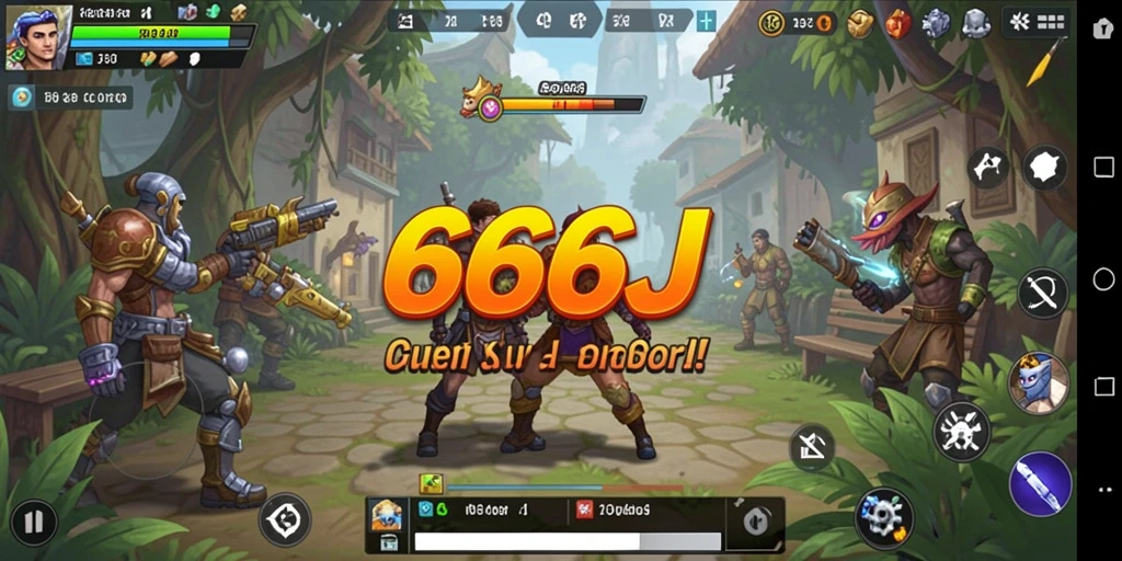 Gambaran menarik dari gameplay Simulation di 666J.