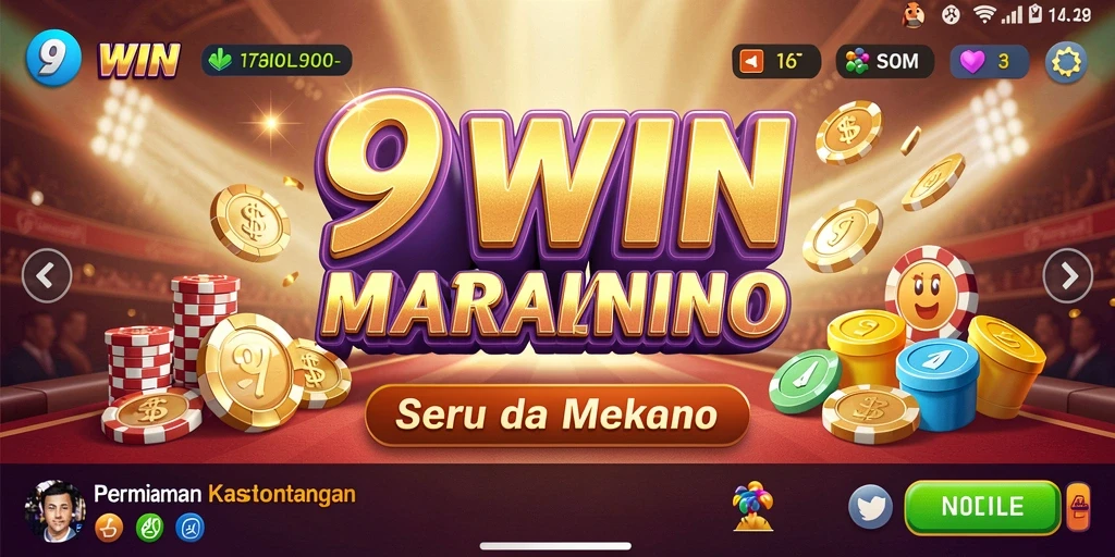 Tampilan gameplay Kasino yang menarik dalam aplikasi 9WIN.