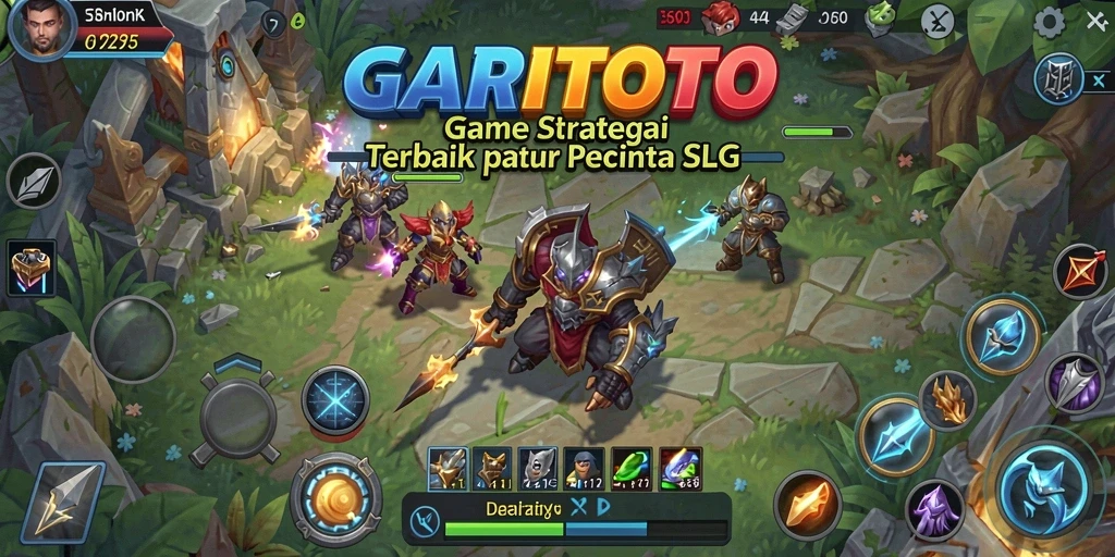 Screenshot GARITOTO menampilkan aksi seru dalam gameplay SLG.