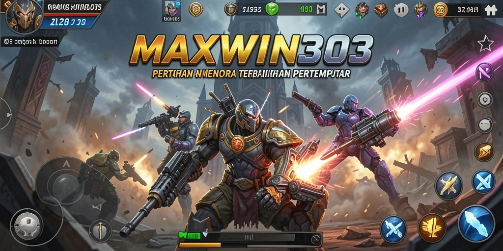 Gameplay MAXWIN303 yang menegangkan dan penuh strategi Tower Defense.