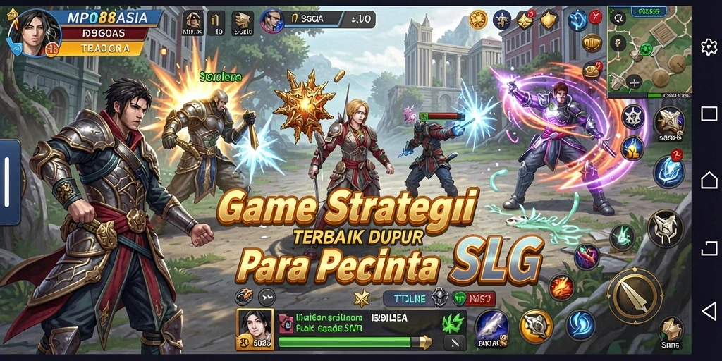 Tangkapan layar menampilkan aksi strategi seru dalam MPO88ASIA.