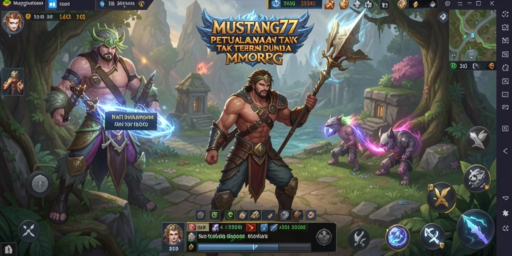 Gameplay seru dan grafis menakjubkan di MUSTANG77.