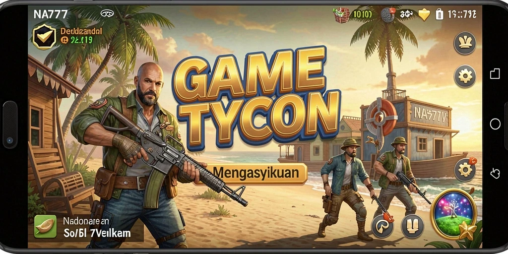 Tampilan gameplay NA777 yang interaktif dan menantang.