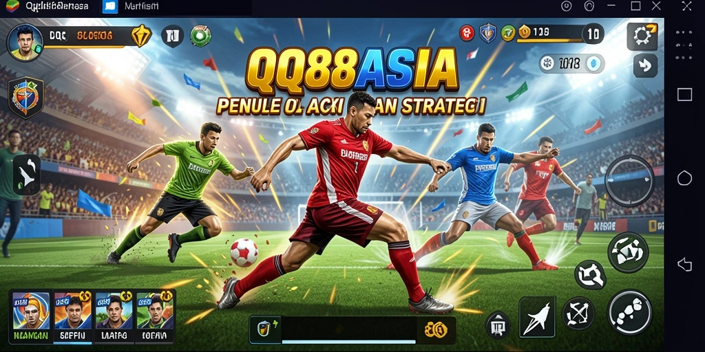 Tampilan menarik dari gameplay QQ88ASIA yang seru dan kompetitif.