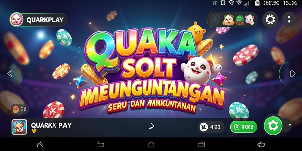 Tampilan gameplay Slot yang menakjubkan di QUARKPLAY.