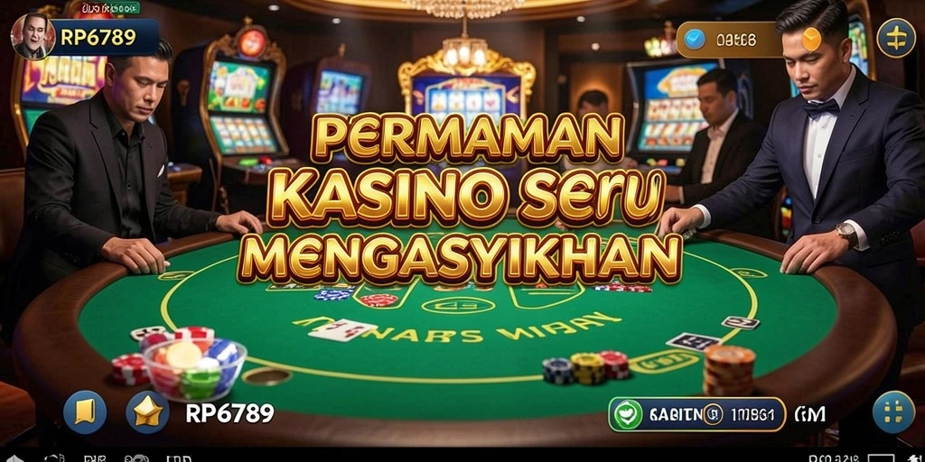 Tampilan bermain seru dari RP6789, menampilkan aksi Kasino yang mendebarkan.