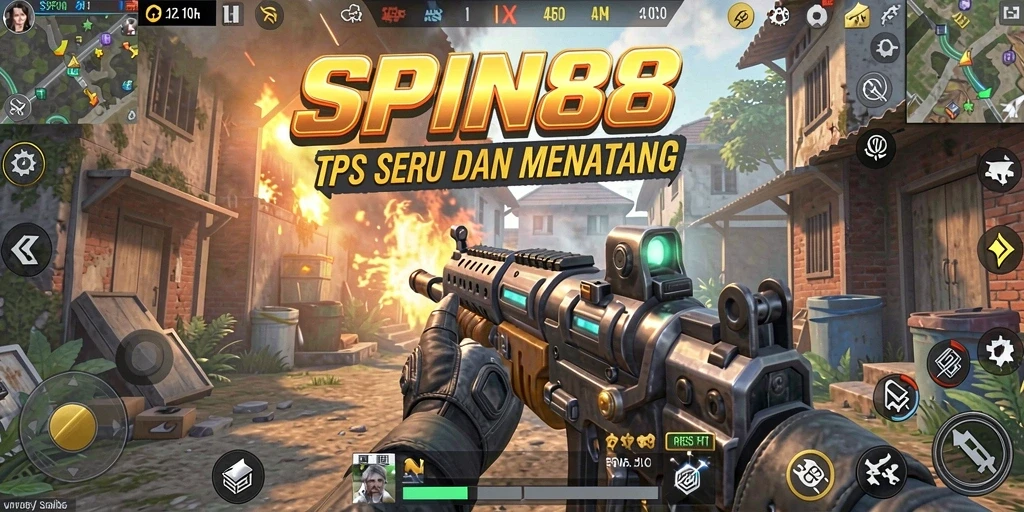 Tampilan gameplay mendebarkan dengan aksi taktis dan grafis luar biasa.