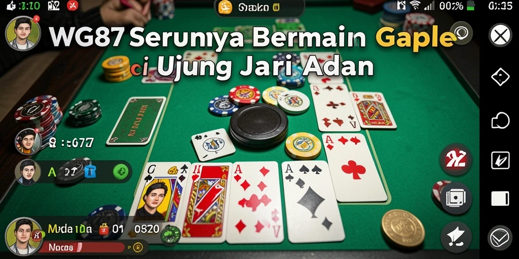 Tampilan gameplay yang seru dan menarik di WG87.