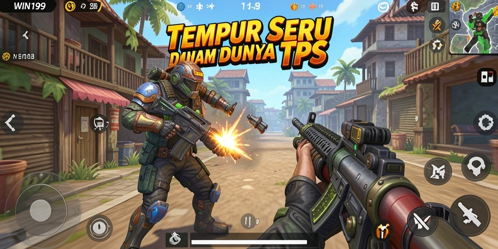 Tampilan gameplay <strong>WIN199</strong> yang intens dan mendebarkan dalam pertarungan jarak dekat.