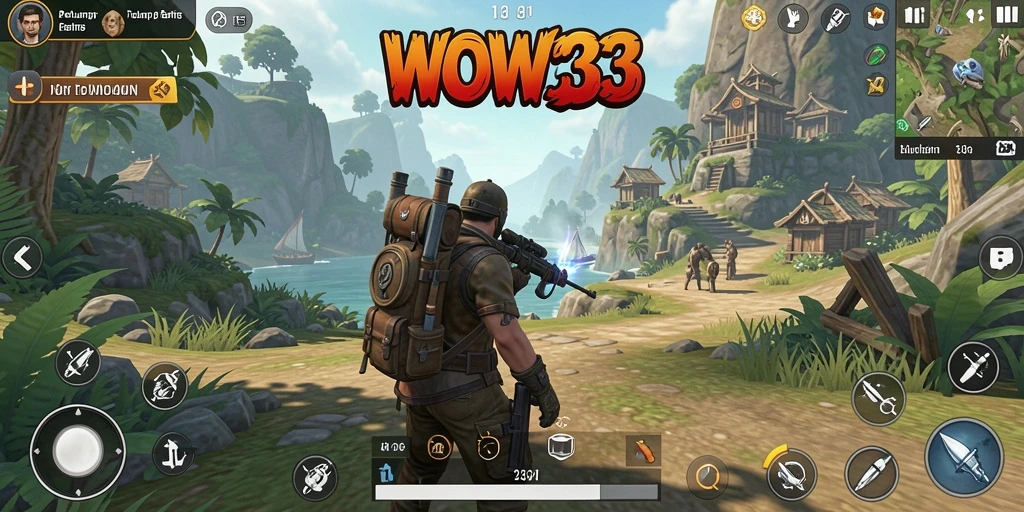 Tampilan permainan Open World yang menakjubkan di WOW33.
